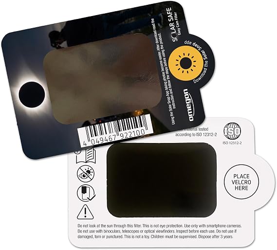 Omegon Solar Safe Easy CAM Solar Filters