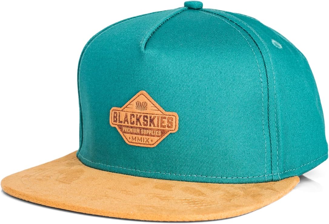 Blackskies® Essentials Snapback Cap | Unisex Premium Baseball Cap with Visor Adjustable One Size Men Women Cap - Streetwear Outdoor Summer Casual