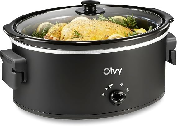 Olvy Zero Effort Programmable Slow Cooker