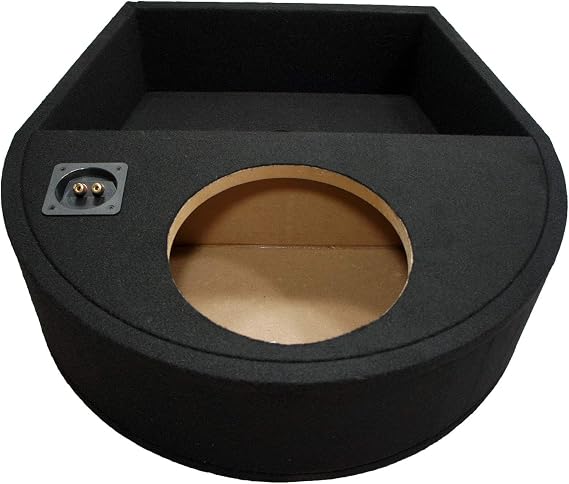 American Sound Connection Universal Fit Single 10" Subwoofer Sealed Replacement Spare Tire Custom Subbox