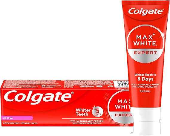 Colgate - Max White Expert White Cool Mint Toothpaste - 75 ml