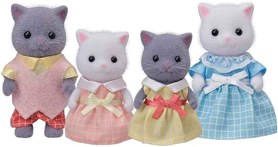 Sylvanian Families Persian Cat Family - dollhouse playset 5455