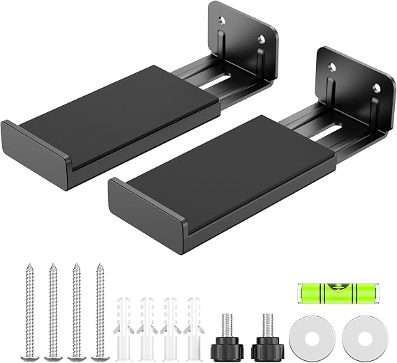HomeMount Universal Soundbar Wall Mount, Metal Holder, Depth to 170mm