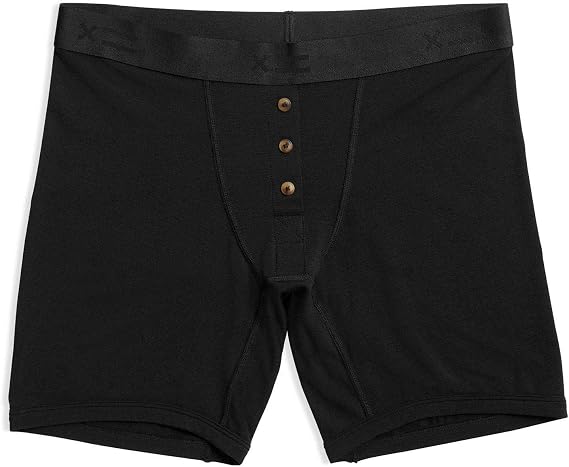 TomboyX ボクサーブリーフ 下着 ボタンフライ付き 股下6インチ コットンブレンド ジェンダー ニュートラル ボーイショーツ ショーツ