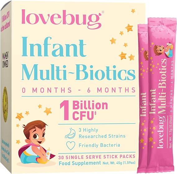 Lovebug Infant Multibiotic Powder, 30 Sachets