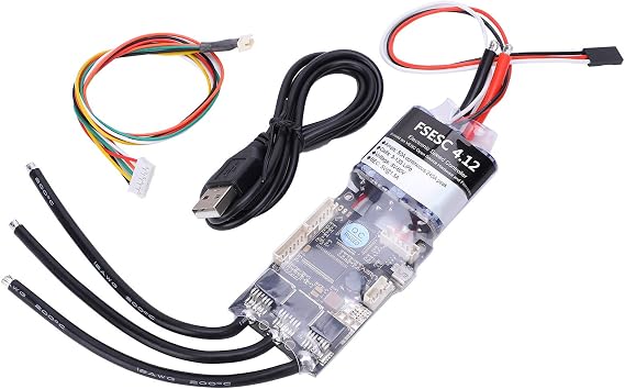 Tbest Mini Electronic Speed Controller 50A with Aluminum