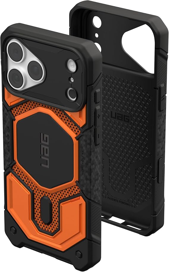 UAG Monarch Pro for iPhone 18 Pro Max Case/17 Pro Max Case, Burnt Orange