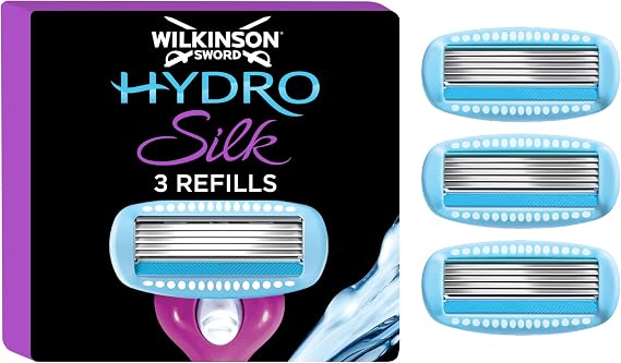 Wilkinson Hydro Silk kadınlar için tıraş bıçağı, 3 adet