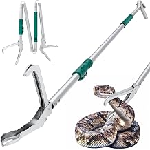 69" Snake Grabber Tool – Heavy Duty Locking Reptile Tongs for Rattlesnakes, Long Reach Folding Snake Catcher for Outdoor, Garden, and Emergency Use