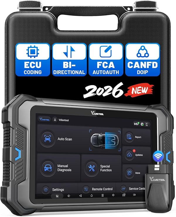 Car Diagnostic Tool VDIAGTOOL VD80BT Lite 28 Resets Bidirectional Scan Tool