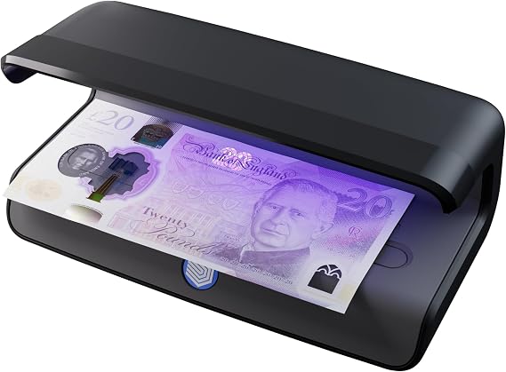 Safescan 55 LED - Counterfeit Money Detector - Fake Note Checker UV LED