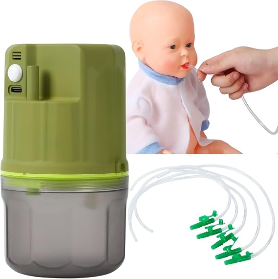 Portable Suction Machine, Eletric Aspirator, Phlegm Suction Device for Home Use, Phlegm Mucus for Home Use Compact, Lightweight, Easy to Carry