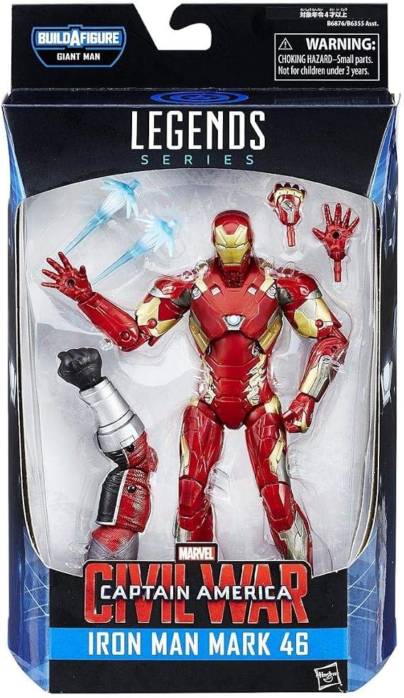 Marvel Legends-Serisi, Iron Man Mark 46, 15,24 cm büyük figür