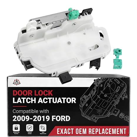 AAイグニッションによるフロント左ドライバーサイドドアロックラッチアクチュエータ交換用 - 9L3Z5421813A、7T4Z7821813Cの代替品 - Ford - Explorer、F150、Mustang、警察インターセプターセプターセダン、Taurusに対応