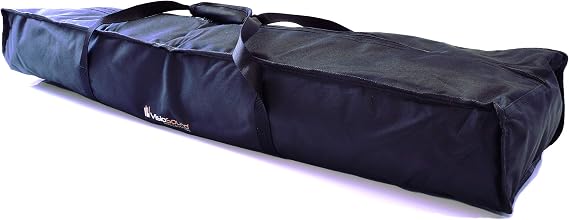 VisioSound Deluxe Padded 2 x Speaker Stand Carry Bag
