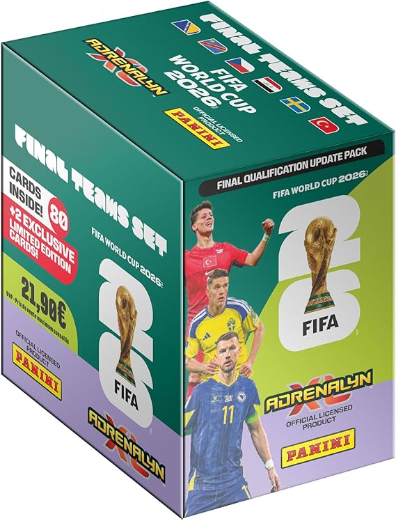 FIFA Dünya Kupası 2026 Ticaret Kartları Oyunu - Güncelleme Seti 80 Kart + 2 Kart Sınırlı Üretim
