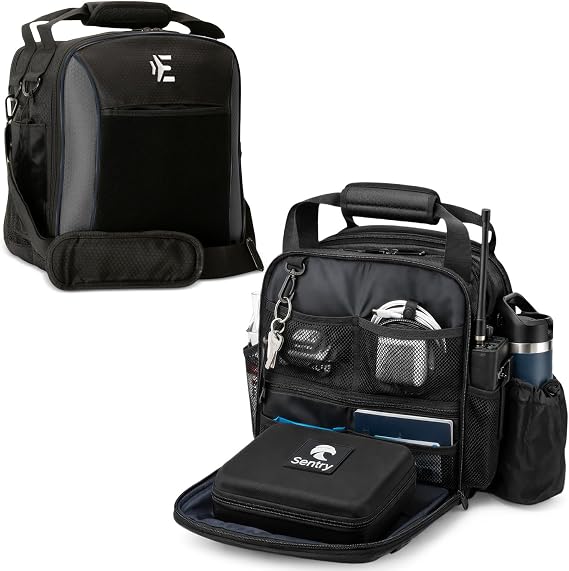 Pilot Bag - Venture Flight Bag for Pilot - Fits All Air Travel Flight Gears, Including Pilot Kneeboard, iPad, Aviation Headset - Pilot Flight Bag, Grey, 2XL