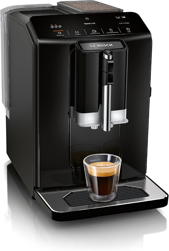 Bosch Series 2 VeroCafe Bean to Cup Coffee Machine, TIG20119,Piano Black