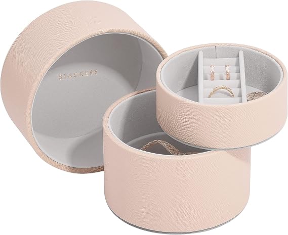 Stackers Blush Bedside Jewellery Box Pod