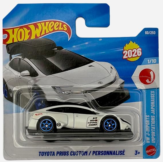 Hot Wheels Tekli Arabalar TOYOTA PRIUS CUSTOM JJH37 (KISA KART)