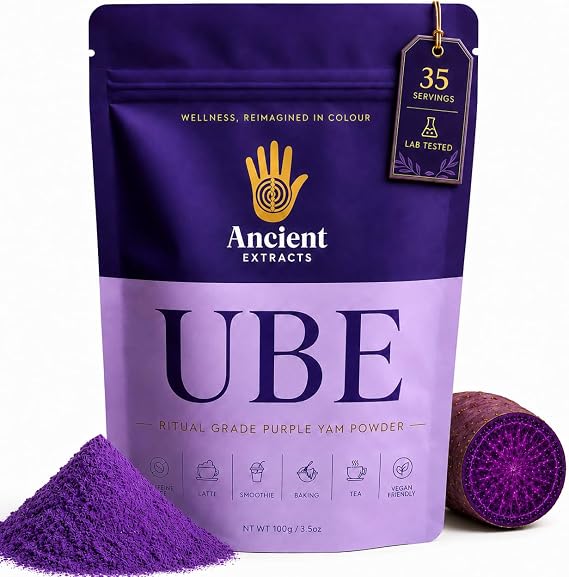 Vibrant Ube Powder for Drinks and Baking | Filipino Purple Yam Ube Extract