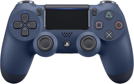 純正品ワイヤレスコントローラー Dualshock 4 ミッドナイト・ブルー Cuh-zct2j22