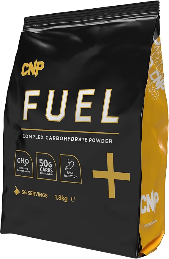 CNP Professional Fuel, Complex Carbohydrate Powder with CH20, 50g Carbs, Easy Digestion, 1.8kg, 36 Servings, Unflavoured (Pouch)