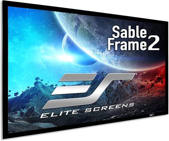 エリート スクリーン セーブル フレーム 2、ホームシアター プロジェクション プロジェクター スクリーン 120"/16:9 Er120wh2