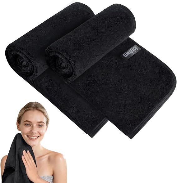 KinHwa Microfibre Hand Towels for Bathroom Abosorbent Small Guest Towels