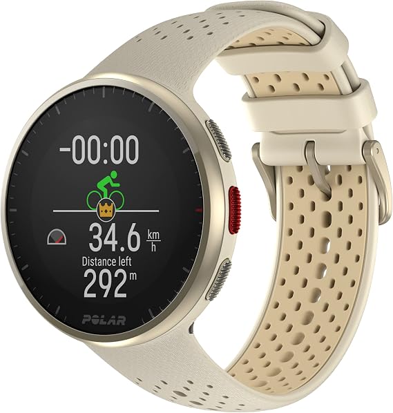 Polar Pacer Pro – Modern GPS spor saati, nabız saati, erkekler ve kadınlar için akıllı saat, koşu saati, antrenman, uyku izleme ve aktivite izleyici, altın toz