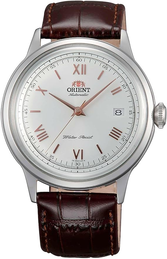 Orient Classic Bambino V2 – Erkek saati, otomatik elle sarma, şık deri kayış, AC00