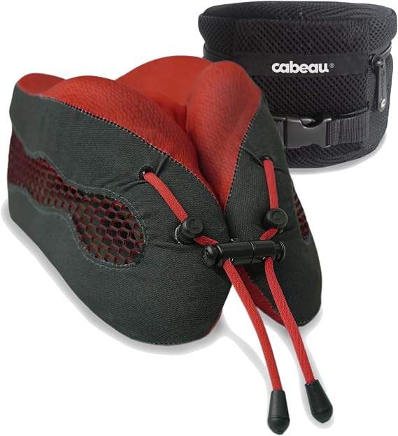 Cabeau Evolution Cool Travel Pillow Red