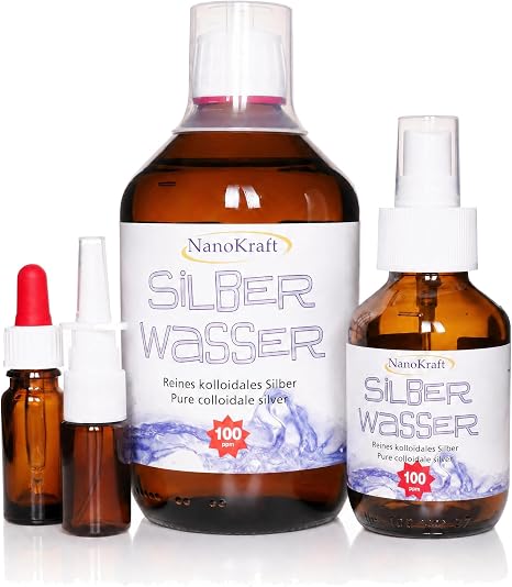 Colloidal silver 10 ppm.