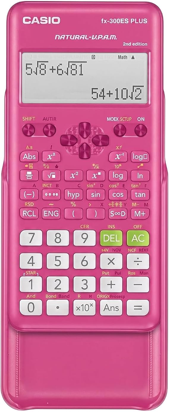 カシオ 関数電卓 ピンク Fx-300esplsbpkwait