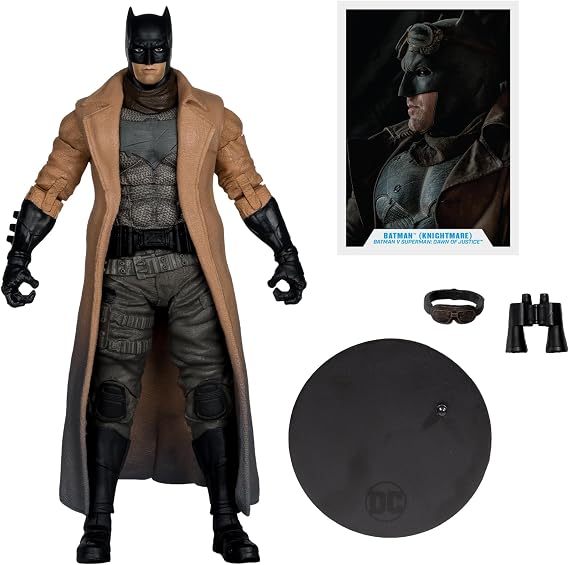 McFarlane DC Multiverse Batman Knightmare (Batman V Superman: Dawn of Justice) 7in Action Figure Toys