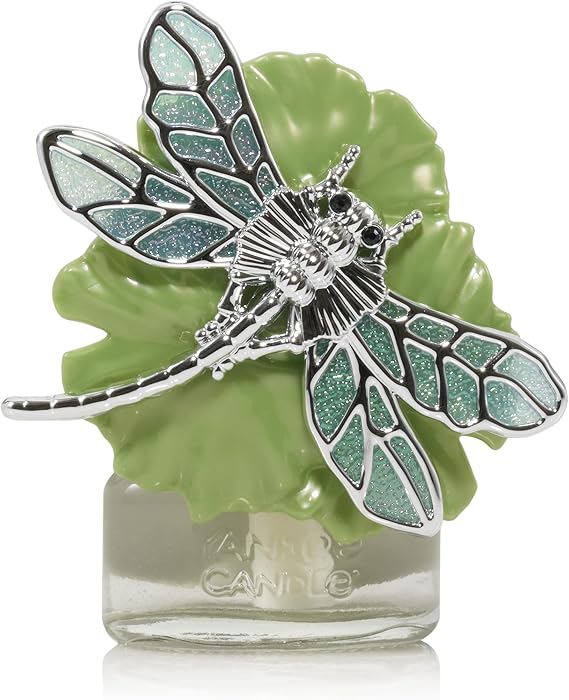 Yankee Candle ScentPlug Diffuser Warmer for Plug in Air Fresheners, Fragrance Warmer with Light Sensor, Dragonfly Design (Pack of 1)