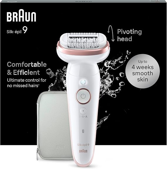 Braun Silk-épil 9 Silk·épil 9 40 pince(s) Or, White