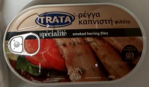 TRATA GREEK SMOKED HERRING FILLET Net weight 160gr