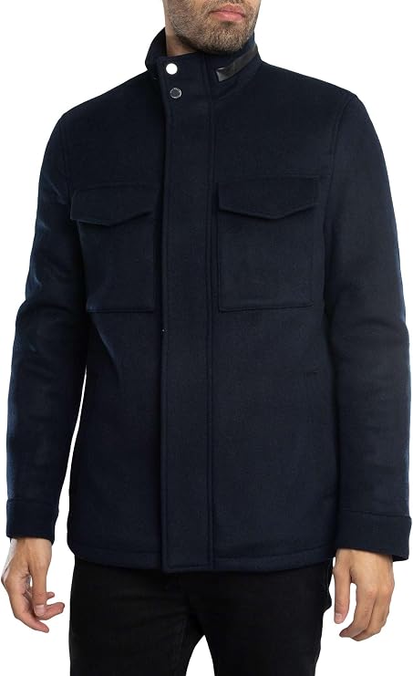 Ted Baker Mens Knowl Jacket Outerwear Top Navy M