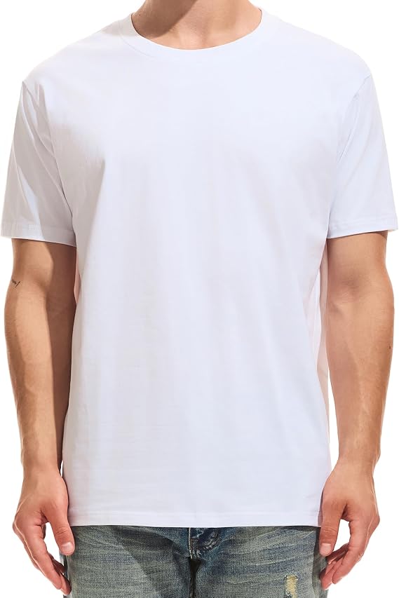 RONOMO Men's Solid Color T-shirt