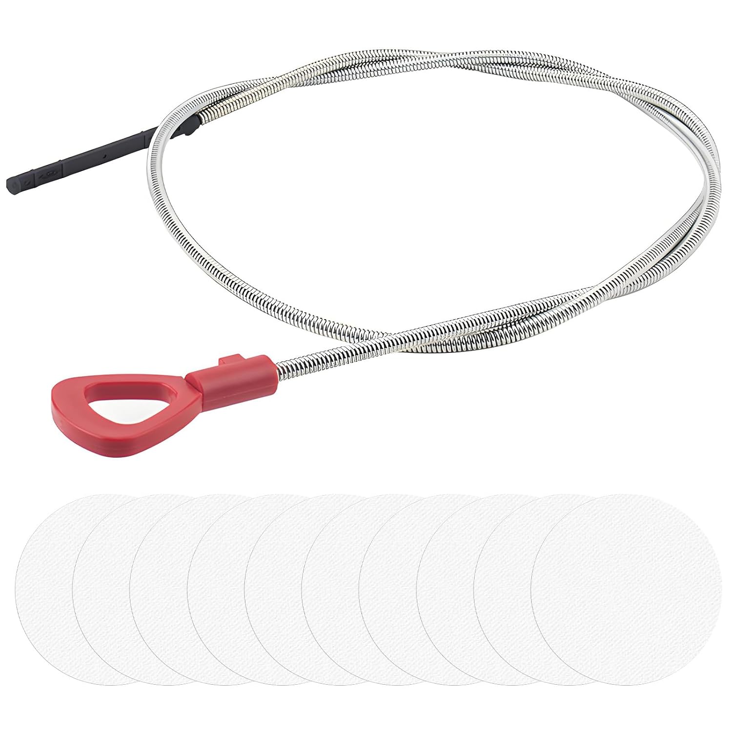 1220mm(48") Transmission Oil Dipstick Kit for Mercedes Benz 722.6 Automatic Transmissions, 140589152100 Oil Level Gauge Tool Stainless Steel