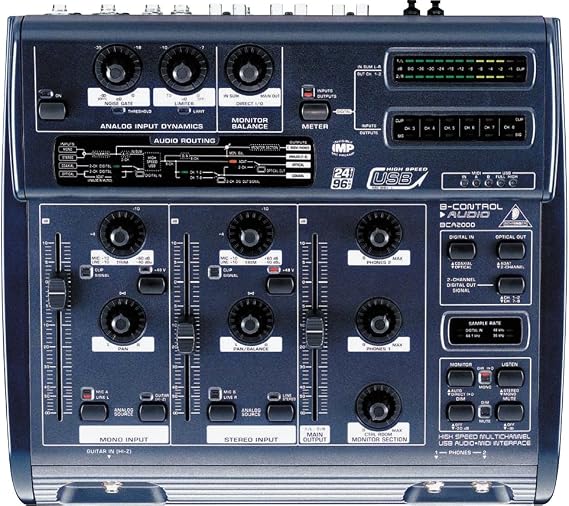 Behringer Black B-Control Audio BCA2000.