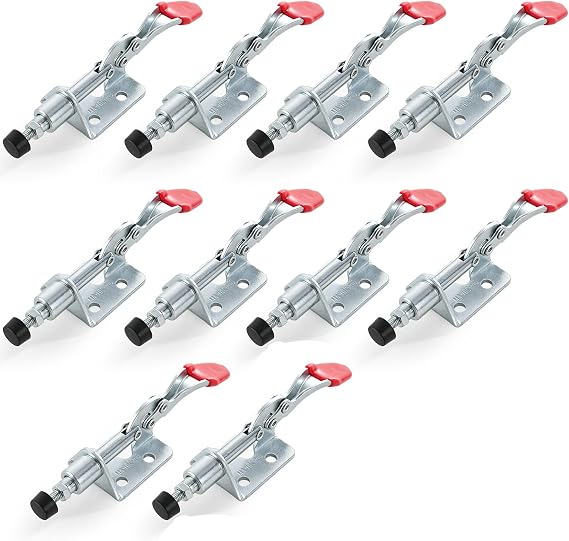 10 Pcs Toggle Clamp 45Kg / 99Lbs Push-Pull Latch Clamp 301AM