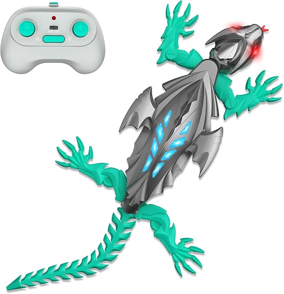 Wall Crawler Gecko, Floor Ceiling Crawling lizard toys for Kids