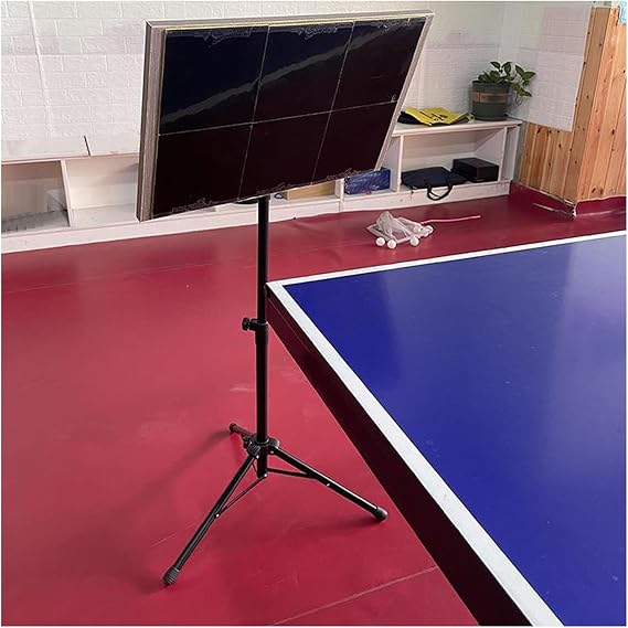 Ping Pong Return Board,Portable Table Tennis Rebound,Self-Study Training Baffle,Adjustable Height 60-110 for Home Gym Community Game Rooms Easy to Install