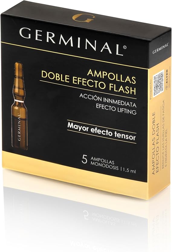 Germinal Double Flash Effect Ampoule, Instant Lifting +12h, 5x1.5ml