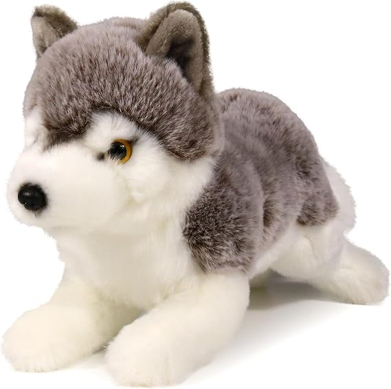 ICE KING BEAR Little Wolf Stuffed Animal Plush Toy 8 Inches