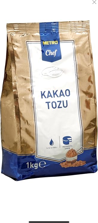 Metro Chef Kakao Tozu, Pastacılık ve Fırıncılık için, 1 kg