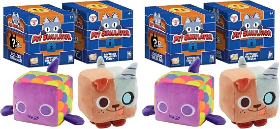 Pet Simulator Series 2 Treasure Plush (Pack of 2)