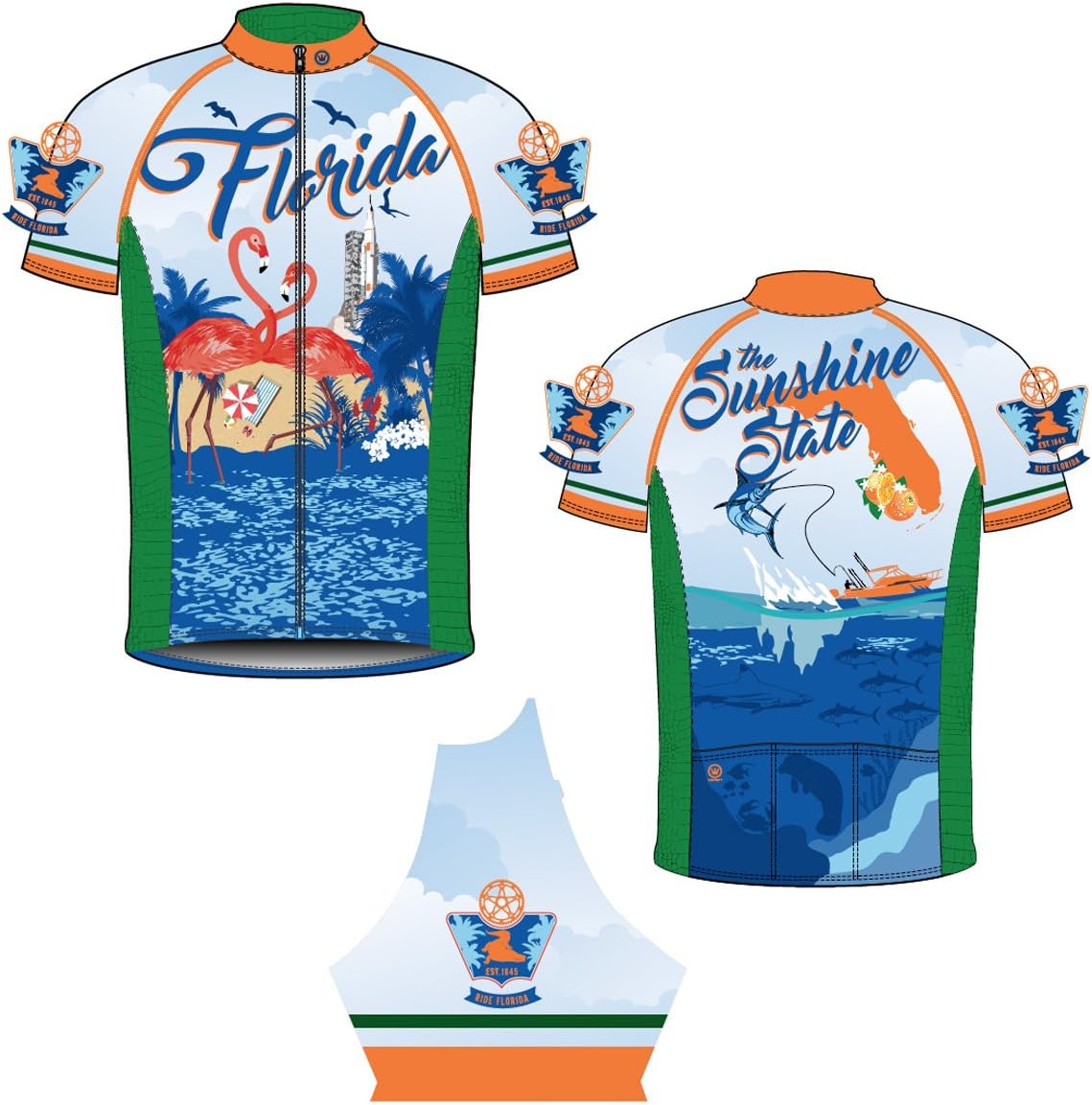 CANARI Men's Florida Retro Jersey